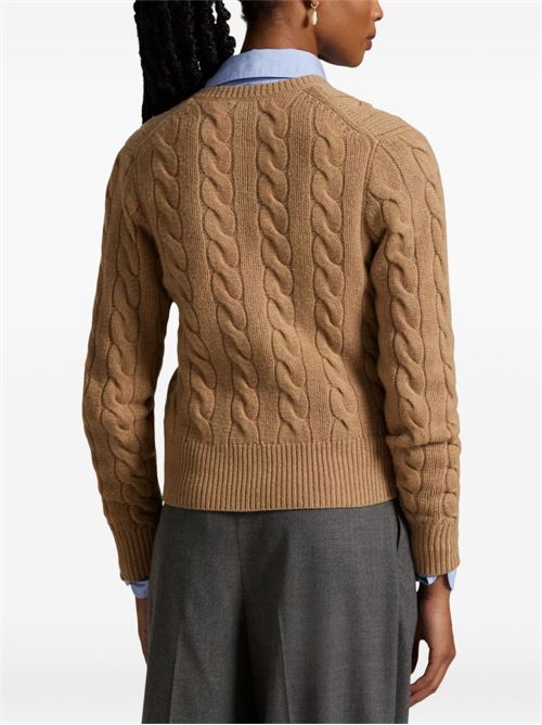 Cardigan donna a trecce POLO RALPH LAUREN | 211972104001